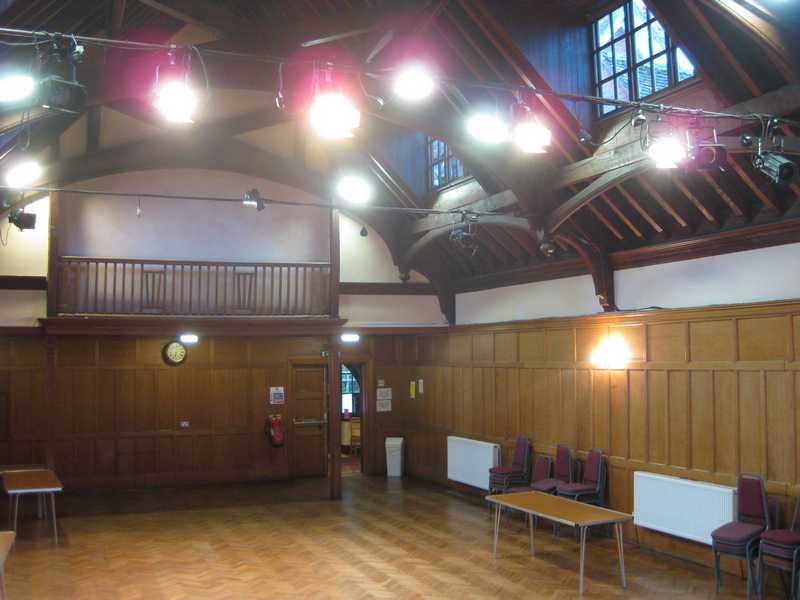 Looking into the hall
